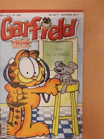 Garfield 2006/7. július (olvasatlan, nyomdatiszta állapotú)