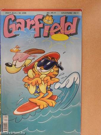 Garfield 2003/7. július (olvasatlan, nyomdatiszta állapotú)