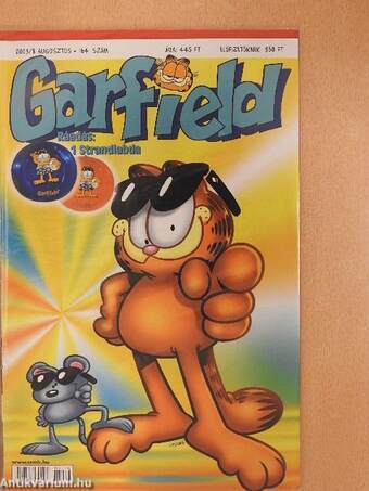 Garfield 2003/8. augusztus (olvasatlan, nyomdatiszta állapotú)