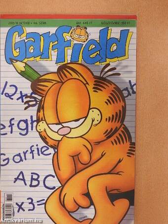 Garfield 2003/10. október (olvasatlan, nyomdatiszta állapotú)