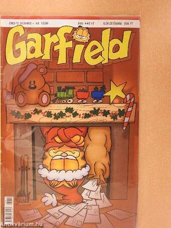 Garfield 2003/12. december (olvasatlan, nyomdatiszta állapotú)