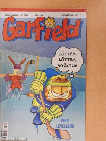 Garfield 2004/2. február (olvasatlan, nyomdatiszta állapotú)