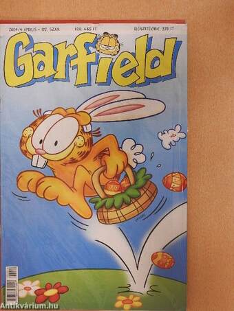 Garfield 2004/4. április (olvasatlan, nyomdatiszta állapotú)