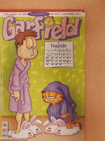 Garfield 2004/5. május (olvasatlan, nyomdatiszta állapotú)