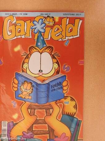 Garfield 2004/6. június (olvasatlan, nyomdatiszta állapotú)