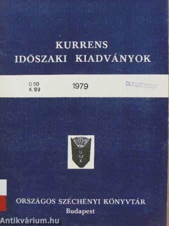 Kurrens időszaki kiadványok 1979