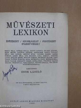 Művészeti lexikon