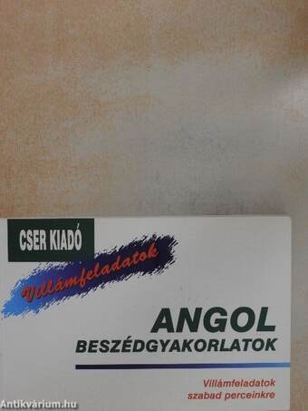 Villámfeladatok - Angol beszédgyakorlatok