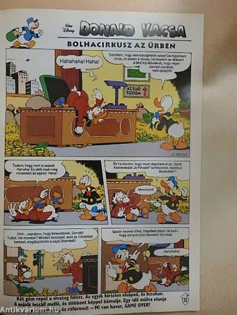 Donald Kacsa magazin 1997/8.