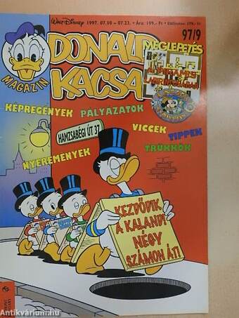 Donald Kacsa magazin 1997/9.