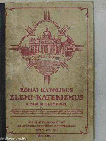 Római katolikus elemi katekizmus a Biblia elemeivel