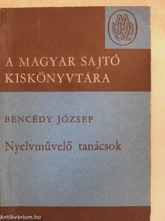 Nyelvművelő tanácsok