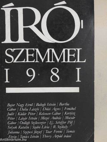 Írószemmel 1981