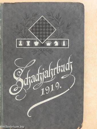 Schachjahrbuch 1919.