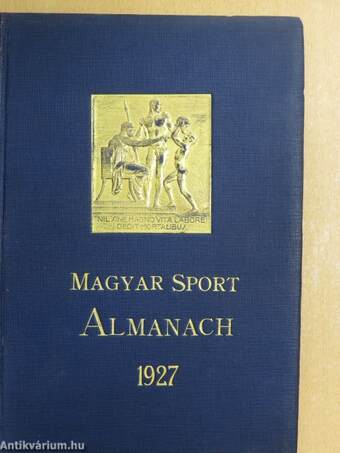 Magyar Sport-Almanach 1927.