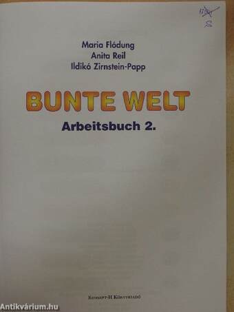 Bunte Welt - Arbeitsbuch 2.