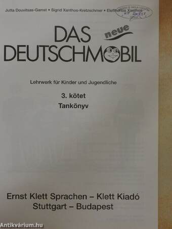 Das neue Deutschmobil 3. - Tankönyv