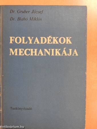 Folyadékok mechanikája