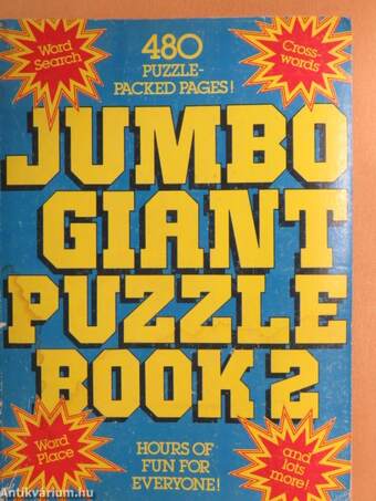 Jumbo Giant Puzzle Book 2.