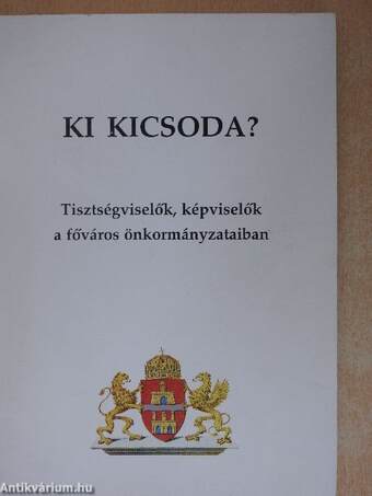 Ki kicsoda?