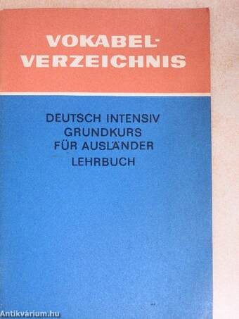 Vokabelverzeichnis - Lehrbuch