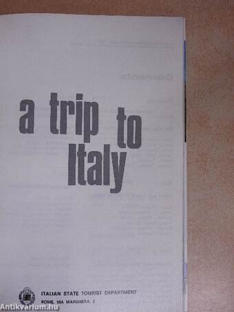 A trip to Italy