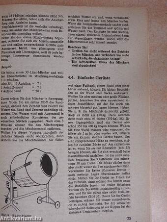 1x1 der Mauer- und Betonarbeiten