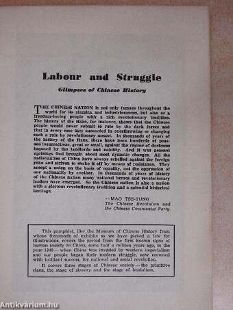 Labour and Struggle