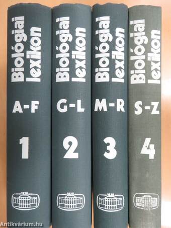 Biológiai lexikon 1-4.