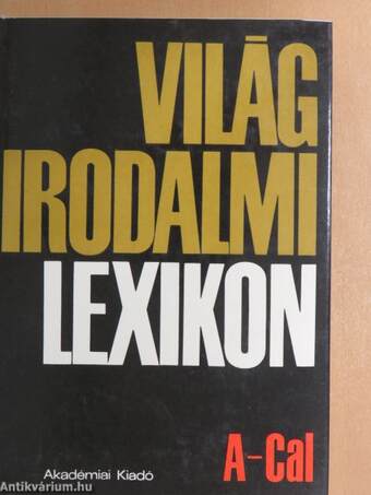 Világirodalmi Lexikon 1-15. (nem teljes sorozat)