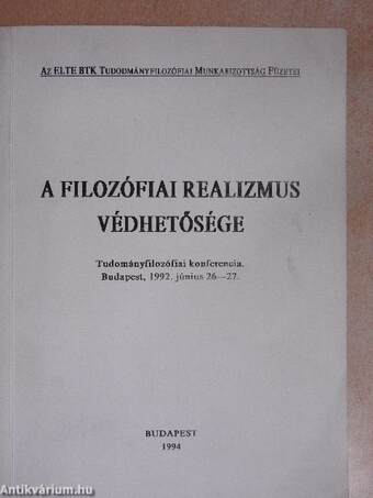 A filozófiai realizmus védhetősége