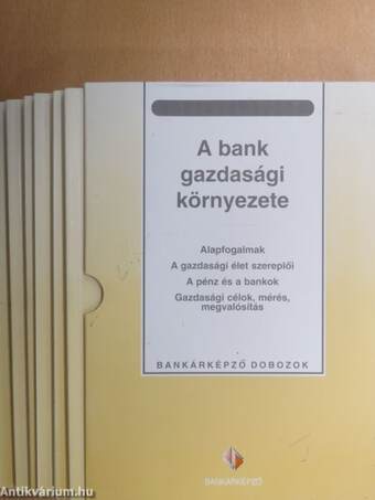 A bank gazdasági környezete I-IV./Tesztfüzet/Munkafüzet