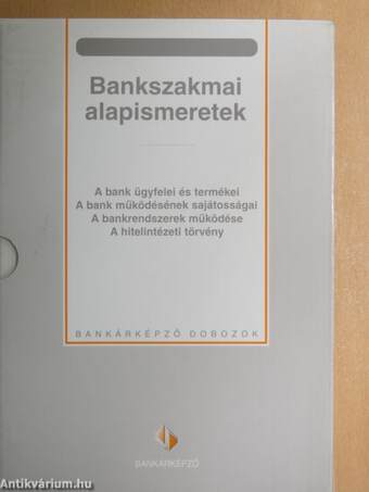 Bankszakmai alapismeretek I-IV./Tesztfüzet