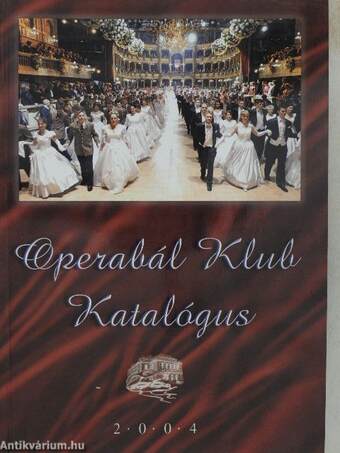 Operabál Klub Katalógus 2004