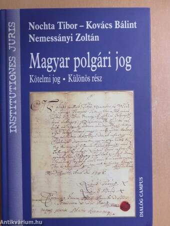 Magyar polgári jog - Kötelmi jog