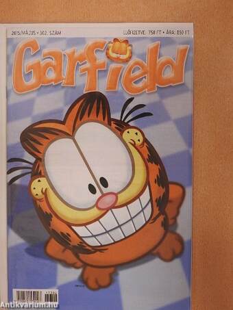 Garfield 2015. május (olvasatlan, nyomdatiszta állapotú)