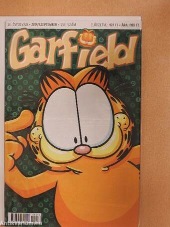 Garfield 2019. szeptember (olvasatlan, nyomdatiszta állapotú)