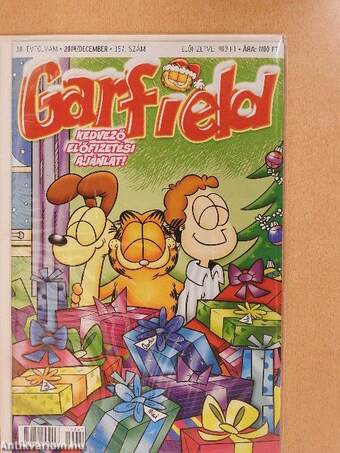 Garfield 2019. december (olvasatlan, nyomdatiszta állapotú)