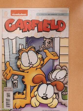 Garfield 2021. március (olvasatlan, nyomdatiszta állapotú)