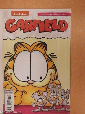 Garfield 2021. május (olvasatlan, nyomdatiszta állapotú)