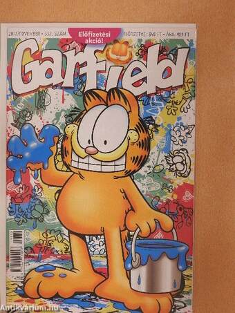 Garfield 2017. november (olvasatlan, nyomdatiszta állapotú)