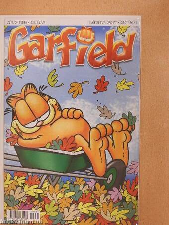 Garfield 2017. október (olvasatlan, nyomdatiszta állapotú)