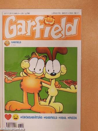 Garfield 2017. szeptember (olvasatlan, nyomdatiszta állapotú)