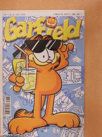 Garfield 2017. július (olvasatlan, nyomdatiszta állapotú)