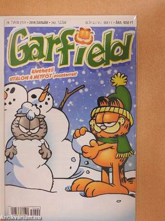 Garfield 2019. január (olvasatlan, nyomdatiszta állapotú)