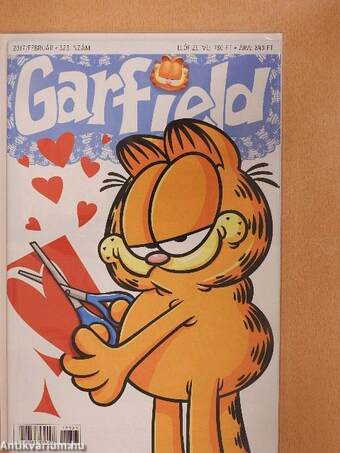 Garfield 2017. február (olvasatlan, nyomdatiszta állapotú)