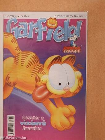 Garfield 2013. február (olvasatlan, nyomdatiszta állapotú)