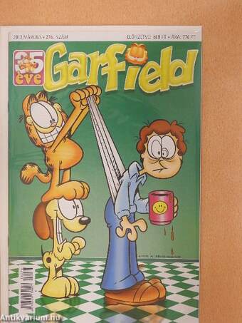 Garfield 2013. március (olvasatlan, nyomdatiszta állapotú)