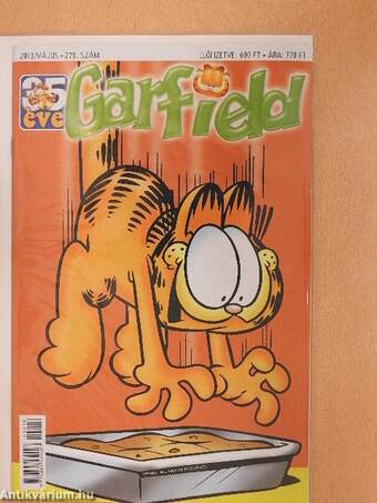 Garfield 2013. május (olvasatlan, nyomdatiszta állapotú)