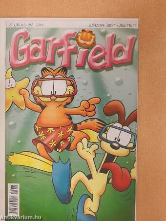 Garfield 2013. július (olvasatlan, nyomdatiszta állapotú)